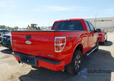 2012 Ford F-150 Stx from USA, damaged, VIN 1FTEX1CM7CKD21161